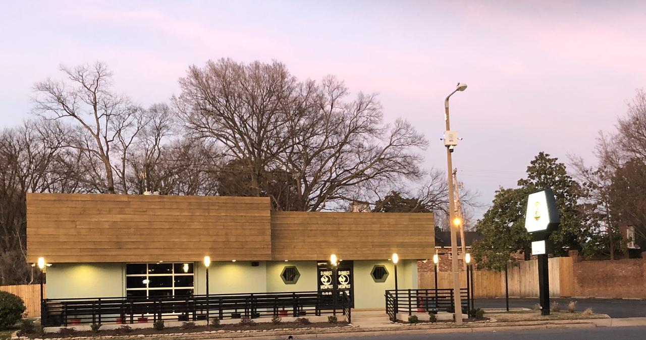 Downtown Memphis Shellcrest Apartments Exterior foto